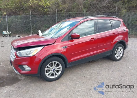 2018 Ford Escape Sel из США, поврежденный, VIN 1FMCU0HD2JUD27305